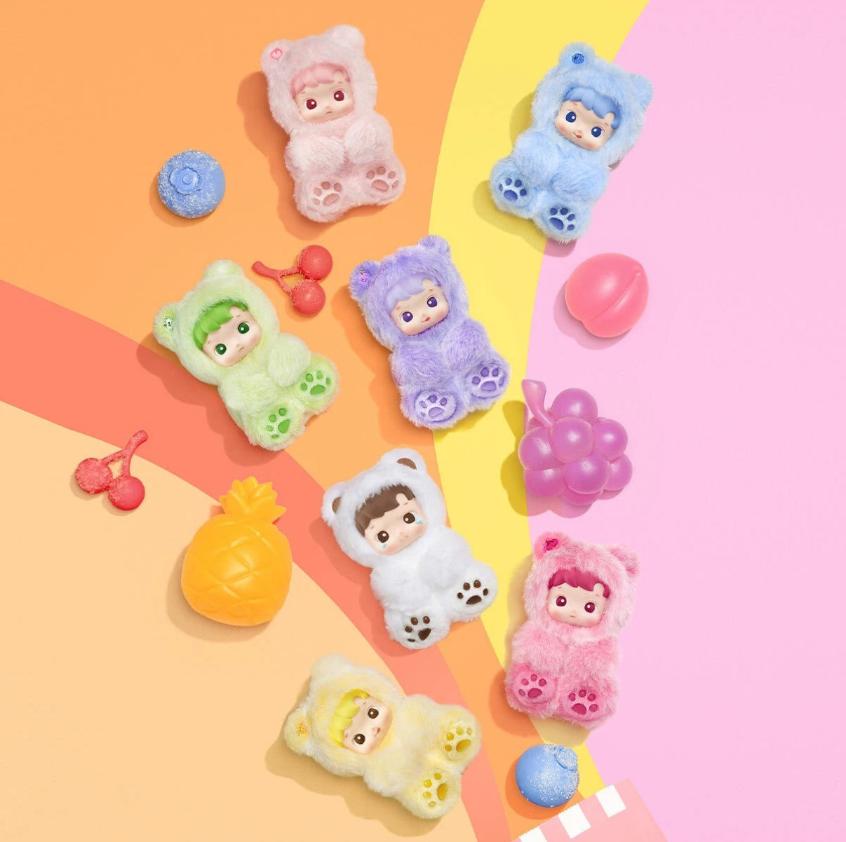 Haicipupu Gummies Bears Vinyl Plushy (Blind Box)