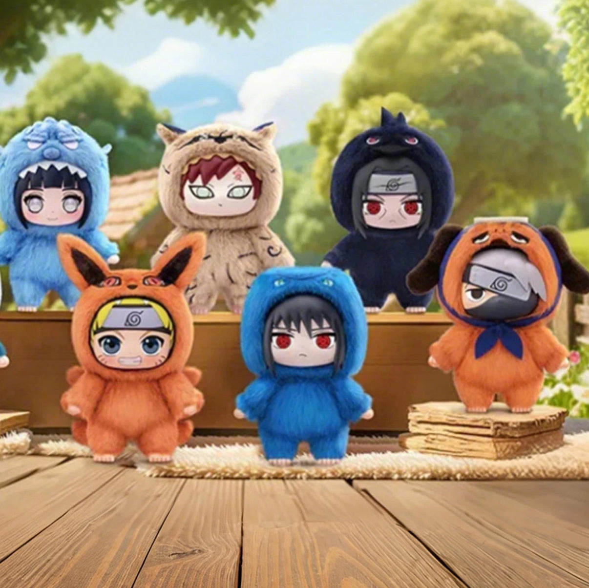 Naruto Beast Party Series Plush (Blind Box) 2025