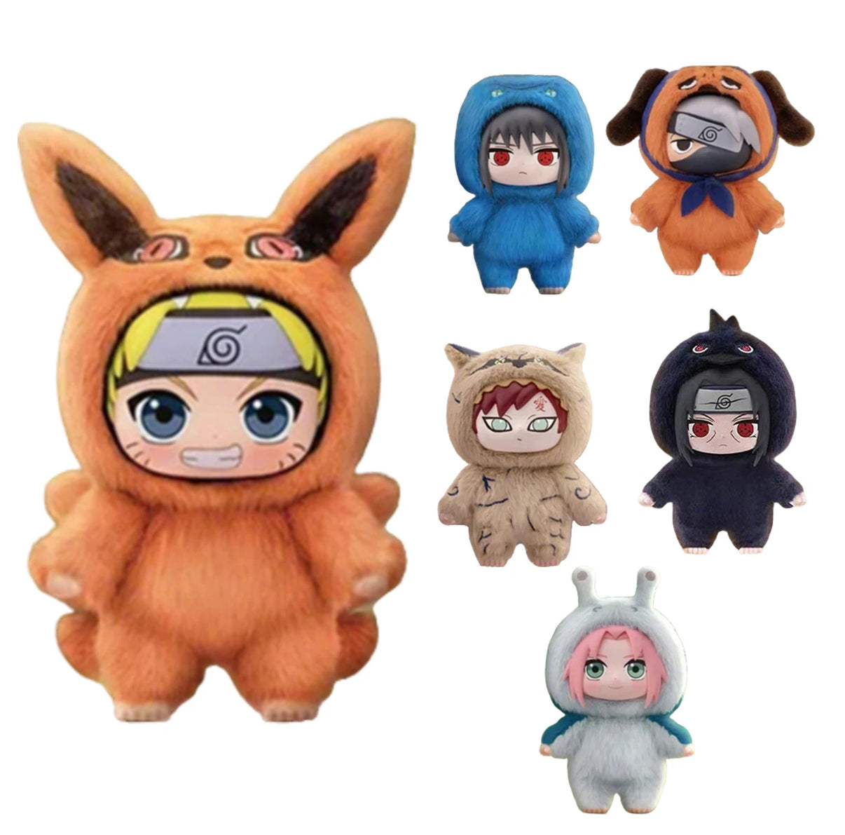 Naruto Beast Party Series Plush (Blind Box) 2025
